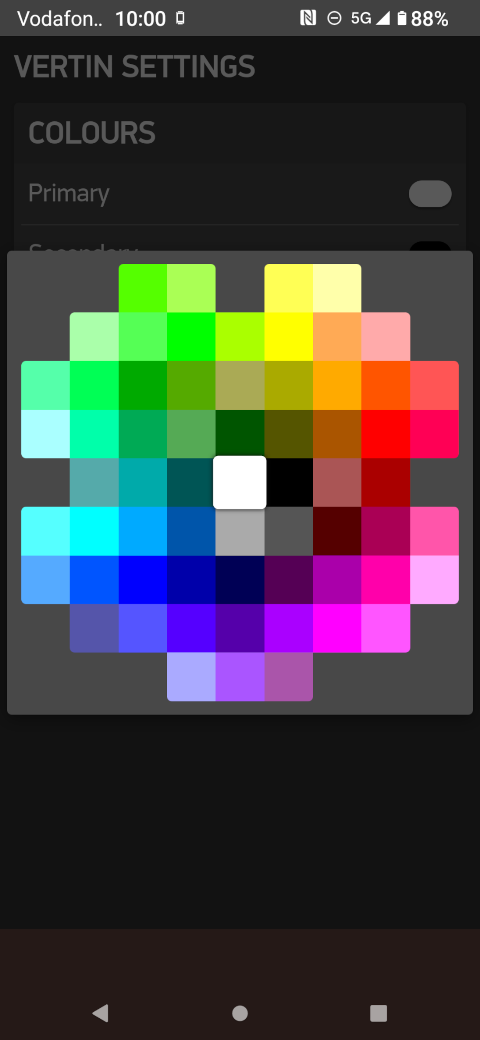 The "raw" colour picker