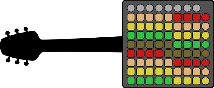 Launchpad Guitar Diagram